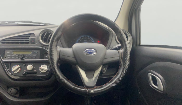 2018 Datsun Redi Go T(O) 1.0 AMT, Petrol, Automatic, 61,404 km, Steering Wheel Close Up