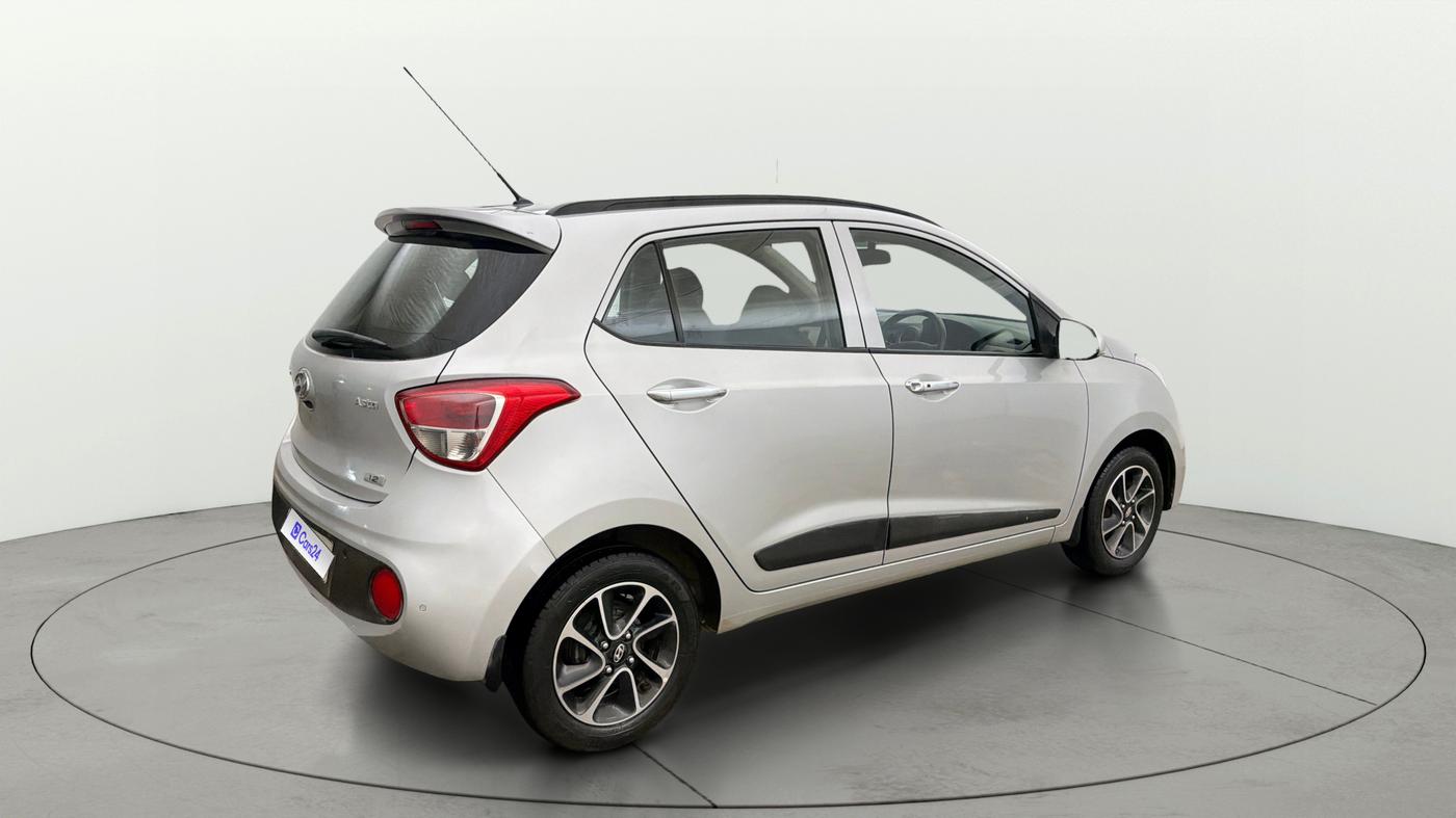 2017 Hyundai Grand i10 ASTA 1.2 KAPPA VTVT, Petrol, Manual, 19,490 km, Right Back Diagonal