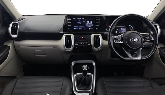 2020 KIA SONET HTX 1.0 IMT, Petrol, Manual, 68,265 km, Dashboard