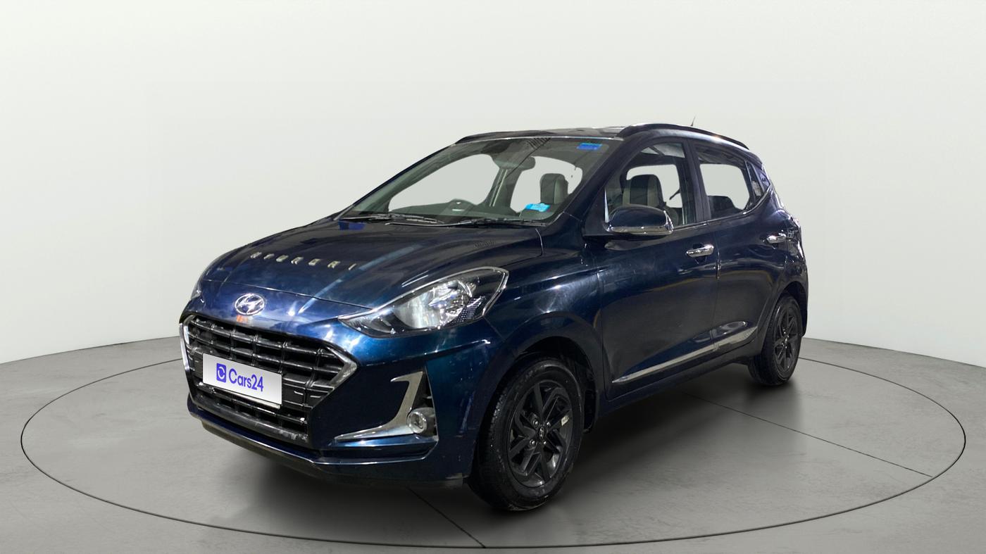 2021 Hyundai GRAND I10 NIOS SPORTZ 1.2 KAPPA VTVT, Petrol, Manual, 7,861 km, Left Front Diagonal