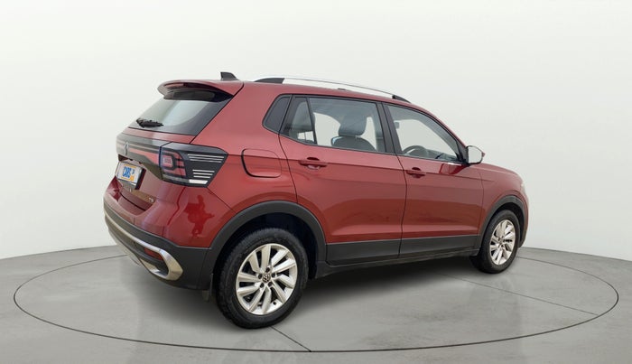 2022 Volkswagen TAIGUN HIGHLINE 1.0 TSI MT, Petrol, Manual, 52,887 km, Right Back Diagonal