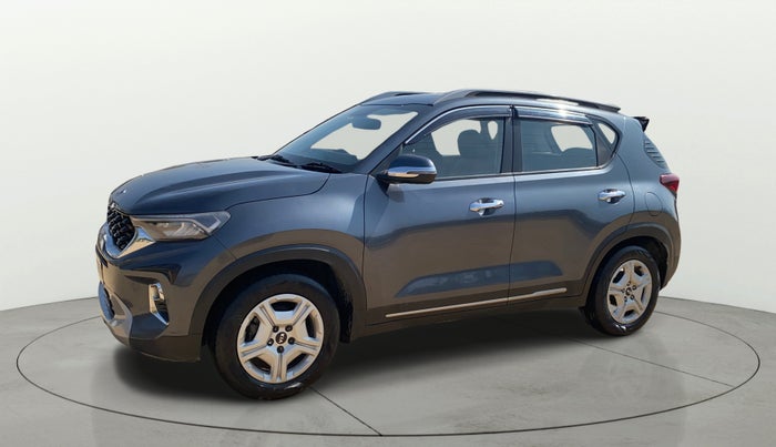 2021 KIA SONET HTX 1.0 IMT, Petrol, Manual, 52,216 km, Left Front Diagonal