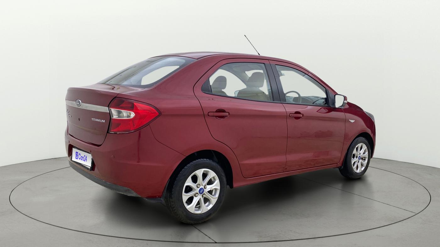 2015 Ford Figo Aspire TITANIUM 1.5 PETROL AT, Petrol, Automatic, 92,467 km, Right Back Diagonal