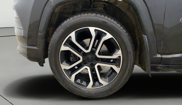 2021 Jeep Compass MODEL S (O) 1.4 PETROL DCT, Petrol, Automatic, 76,376 km, Left Front Wheel