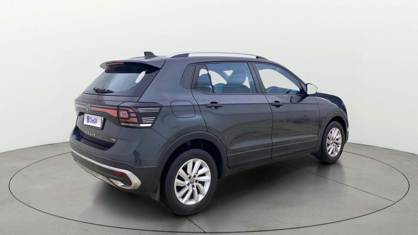 2022 Volkswagen TAIGUN HIGHLINE 1.0 TSI AT, Petrol, Automatic, 57,237 km, Right Back Diagonal