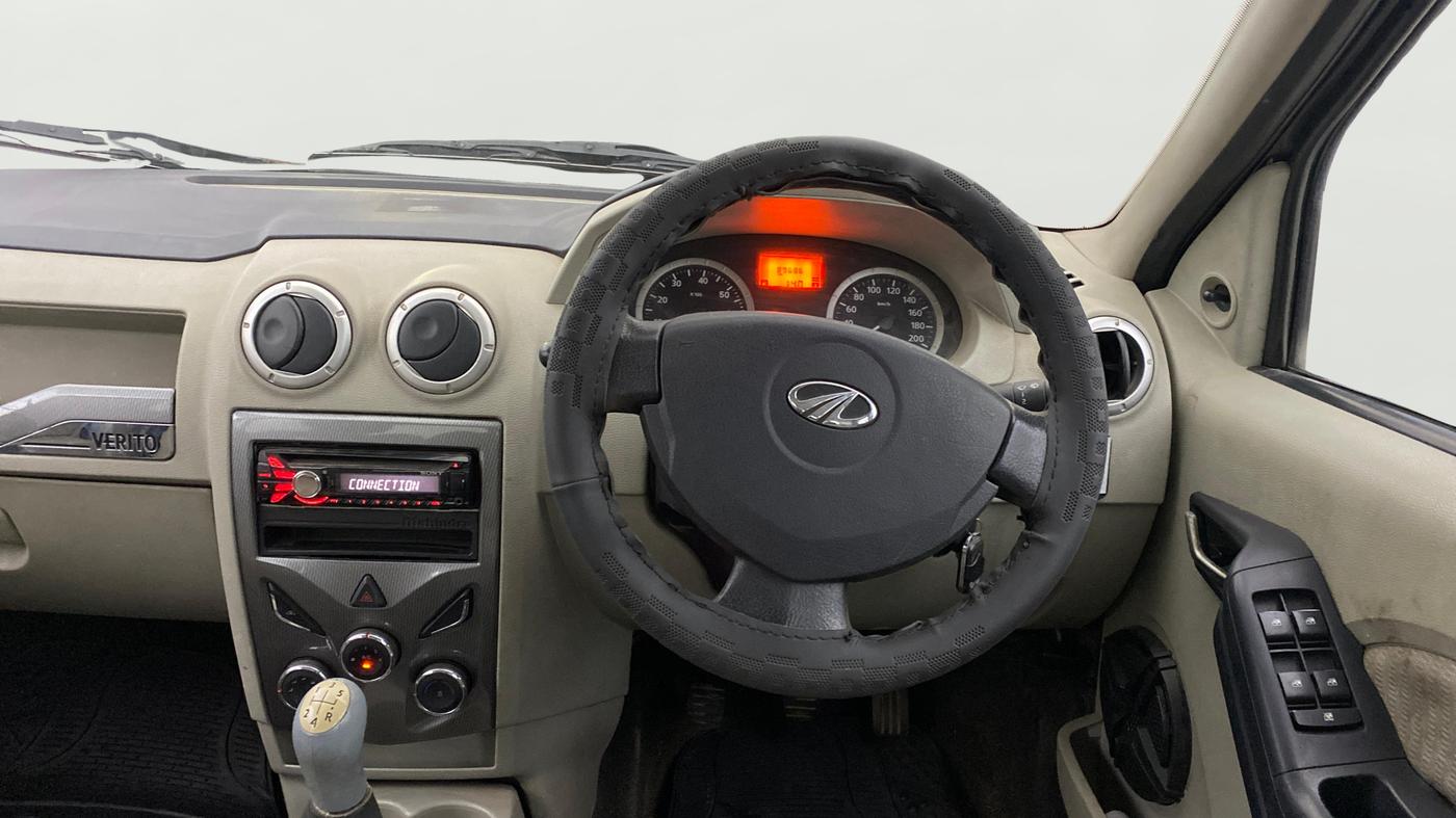 2012 Mahindra Verito 1.5 D4, Diesel, Manual, 89,763 km, Steering Wheel Close Up