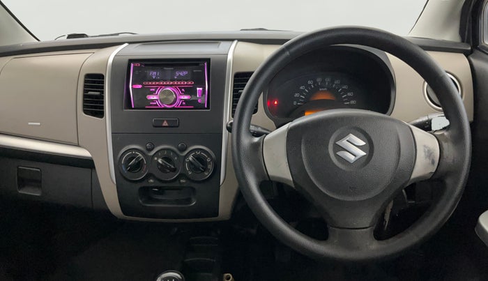 2014 Maruti Wagon R 1.0 LXI, Petrol, Manual, 58,492 km, Steering Wheel Close Up