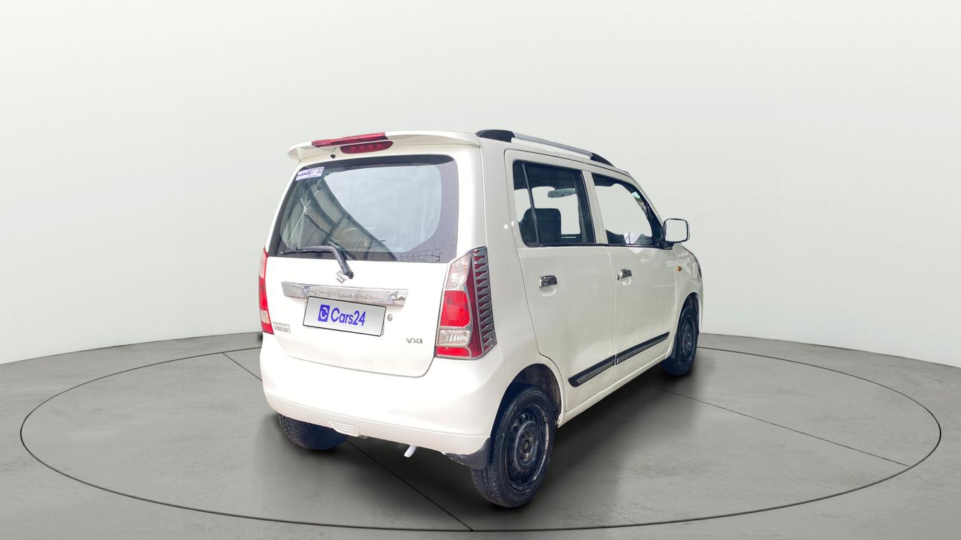 2017 Maruti Wagon R 1.0 VXI, Petrol, Manual, 76,967 km, Right Back Diagonal