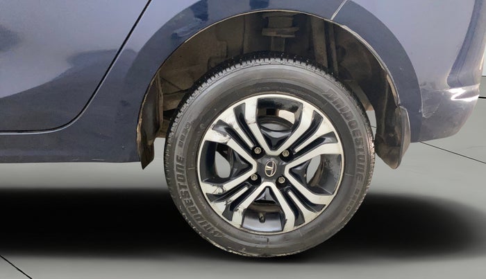 2022 Tata TIGOR XZ PLUS CNG, CNG, Manual, 27,920 km, Left Rear Wheel