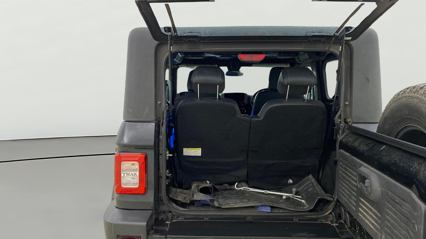 2024 Mahindra Thar AX (O) D 2WD HT, Diesel, Manual, 26,449 km, Boot Open Zoomed View