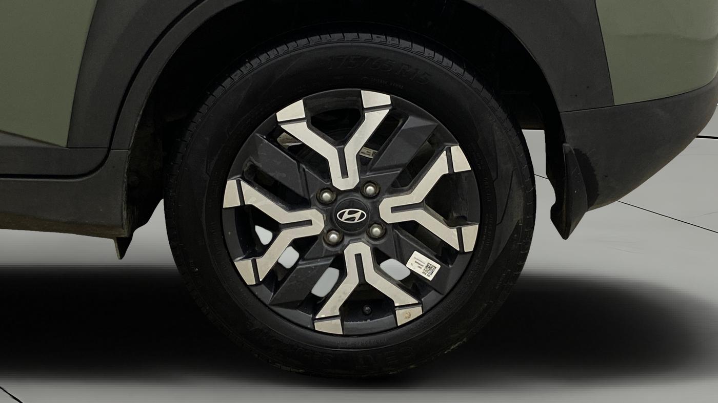 2023 Hyundai EXTER SX(O) CONNECT 1.2 AMT DUAL TONE, Petrol, Automatic, 17,312 km, Left Rear Wheel