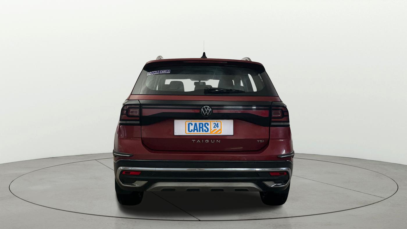 2022 Volkswagen TAIGUN HIGHLINE 1.0 TSI AT, Petrol, Automatic, 17,892 km, Back/Rear