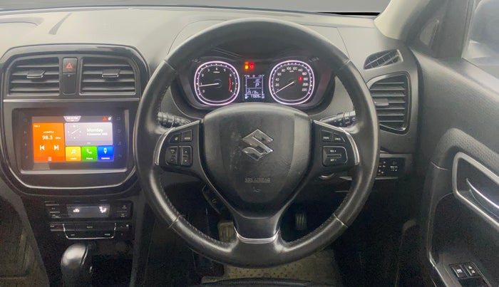 2022 Maruti Vitara Brezza ZXI PLUS AT SHVS, Petrol, Automatic, 77,009 km, Steering Wheel Close Up
