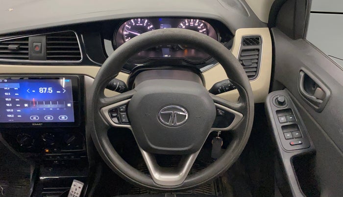 2015 Tata Zest XM PETROL, CNG, Manual, 52,534 km, Steering Wheel Close Up