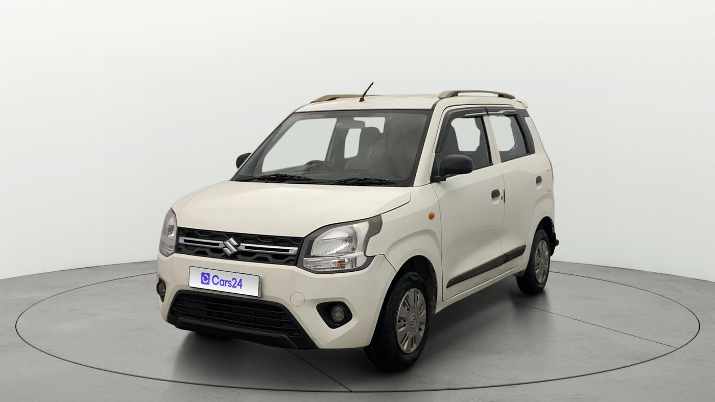 2020 Maruti New Wagon-R LXI CNG 1.0, CNG, Manual, 90,605 km, Left Front Diagonal