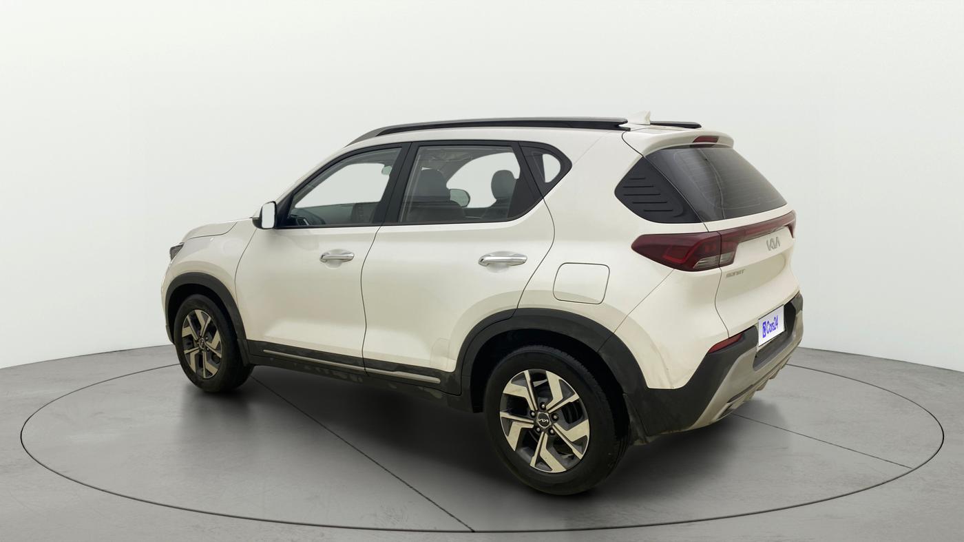 2023 KIA SONET HTX 1.5 AT, Diesel, Automatic, 68,438 km, Left Back Diagonal