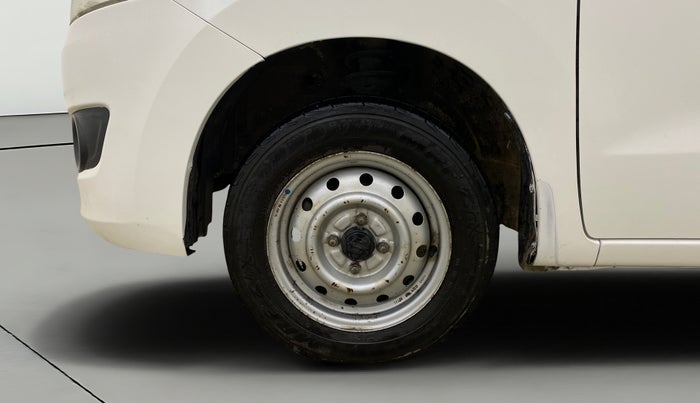 2017 Maruti Wagon R 1.0 LXI, Petrol, Manual, 80,949 km, Left Front Wheel