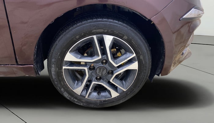 2021 Tata TIGOR XZ PLUS PETROL, CNG, Manual, 1,04,524 km, Right Front Wheel