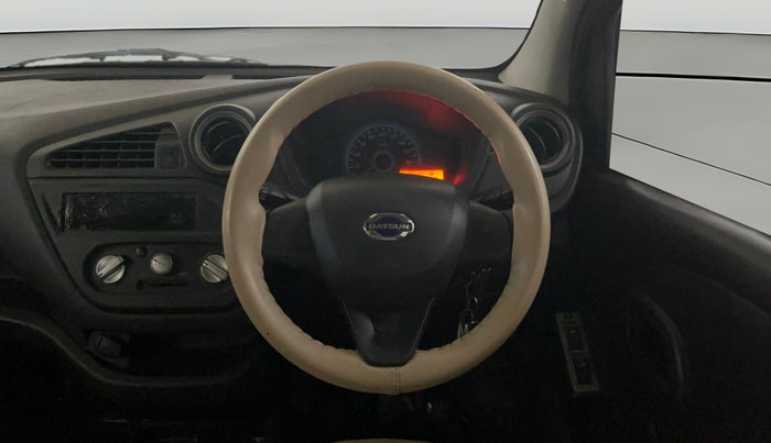 2019 Datsun Redi Go A, Petrol, Manual, 28,989 km, Steering Wheel Close Up