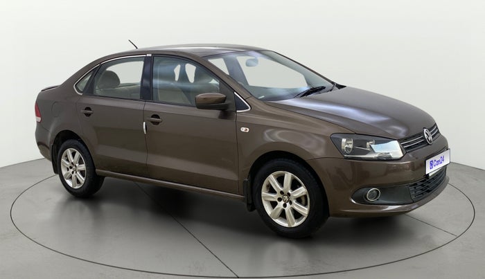 2014 Volkswagen Vento HIGHLINE PETROL AT, Petrol, Automatic, 32,543 km, Right Front Diagonal