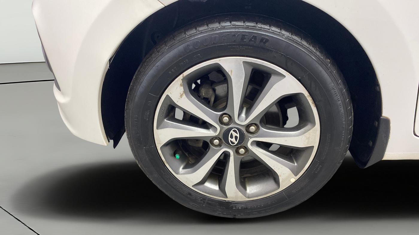 2014 Hyundai Xcent SX 1.2 (O), Petrol, Manual, 63,007 km, Left Front Wheel