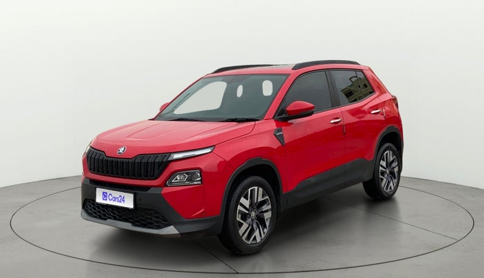 2025 Skoda KUSHAQ Prestige 1.0L TSI MT, Petrol, Manual, 6,264 km, Left Front Diagonal