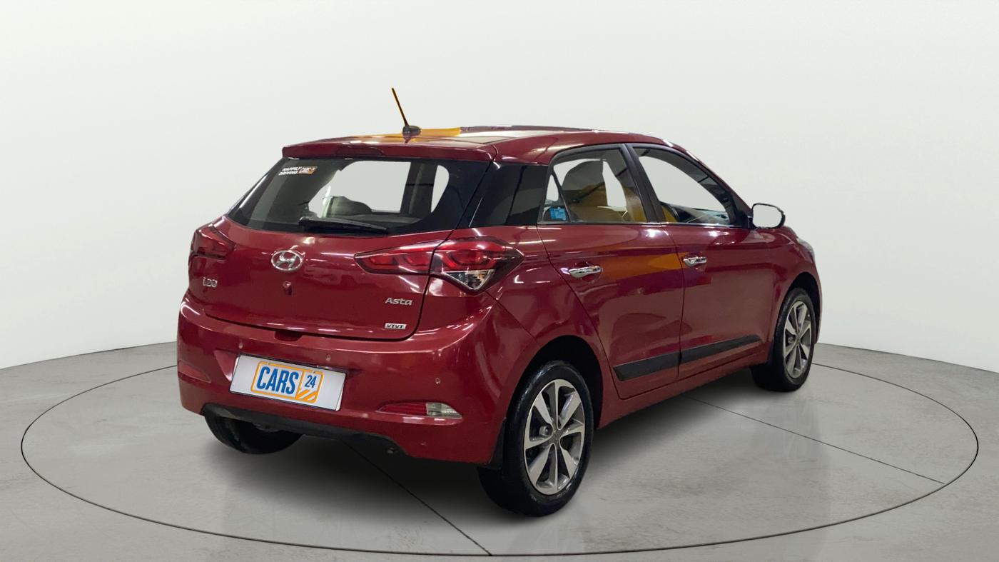 2016 Hyundai Elite i20 ASTA 1.2 (O), Petrol, Manual, 57,753 km, Right Back Diagonal