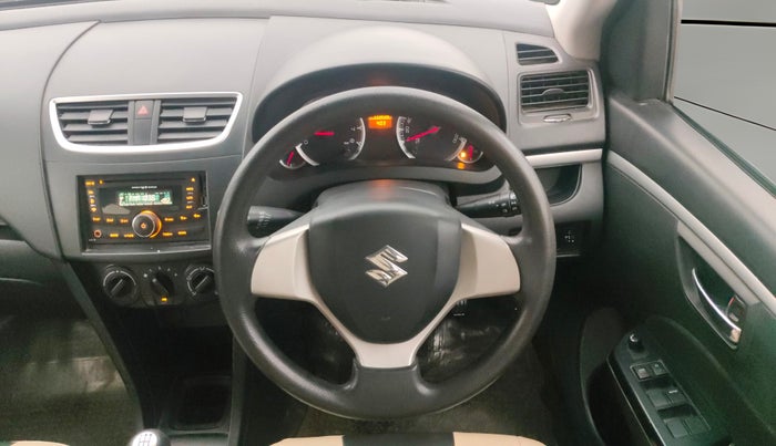 2013 Maruti Swift VXI, Petrol, Manual, 35,570 km, Steering Wheel Close Up