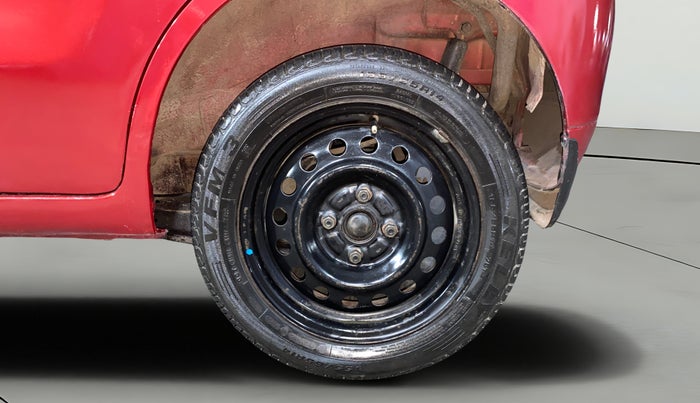 2014 Maruti Wagon R 1.0 VXI, Petrol, Manual, 55,411 km, Left Rear Wheel