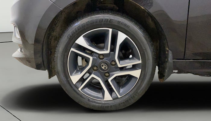2023 Tata Tiago XZA PLUS PETROL, Petrol, Automatic, 21,223 km, Left Front Wheel
