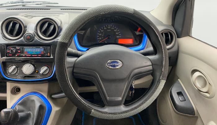 2017 Datsun Go ANNIVERSARY EDITION, Petrol, Manual, 16,584 km, Steering Wheel Close Up