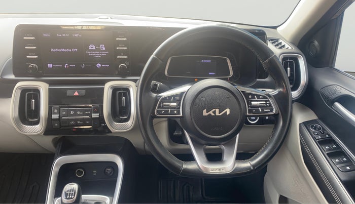 2021 KIA SONET HTX 1.5, Diesel, Manual, 98,661 km, Steering Wheel Close Up
