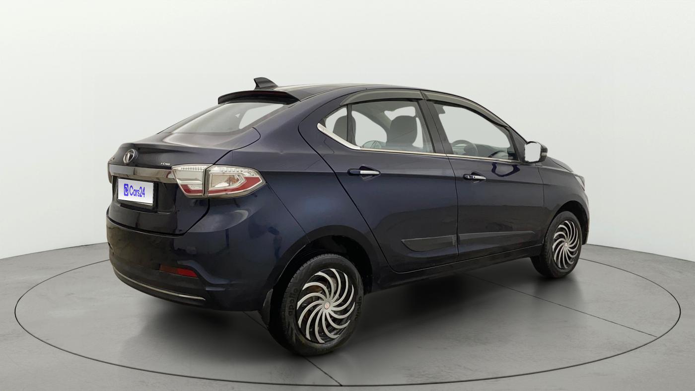 2022 Tata TIGOR XZ PLUS CNG, CNG, Manual, 65,049 km, Right Back Diagonal