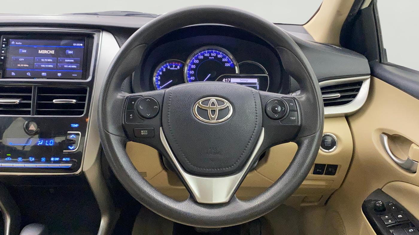 2021 Toyota YARIS G CVT, Petrol, Automatic, 82,361 km, Steering Wheel Close Up