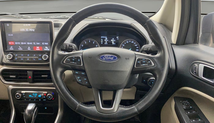 2020 Ford Ecosport TITANIUM + 1.5L PETROL AT, Petrol, Automatic, 87,745 km, Steering Wheel Close Up