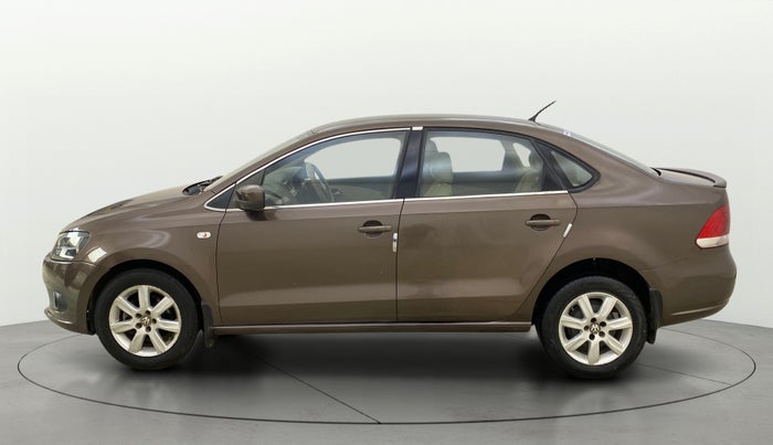 2014 Volkswagen Vento HIGHLINE PETROL AT, Petrol, Automatic, 32,543 km, Left Side