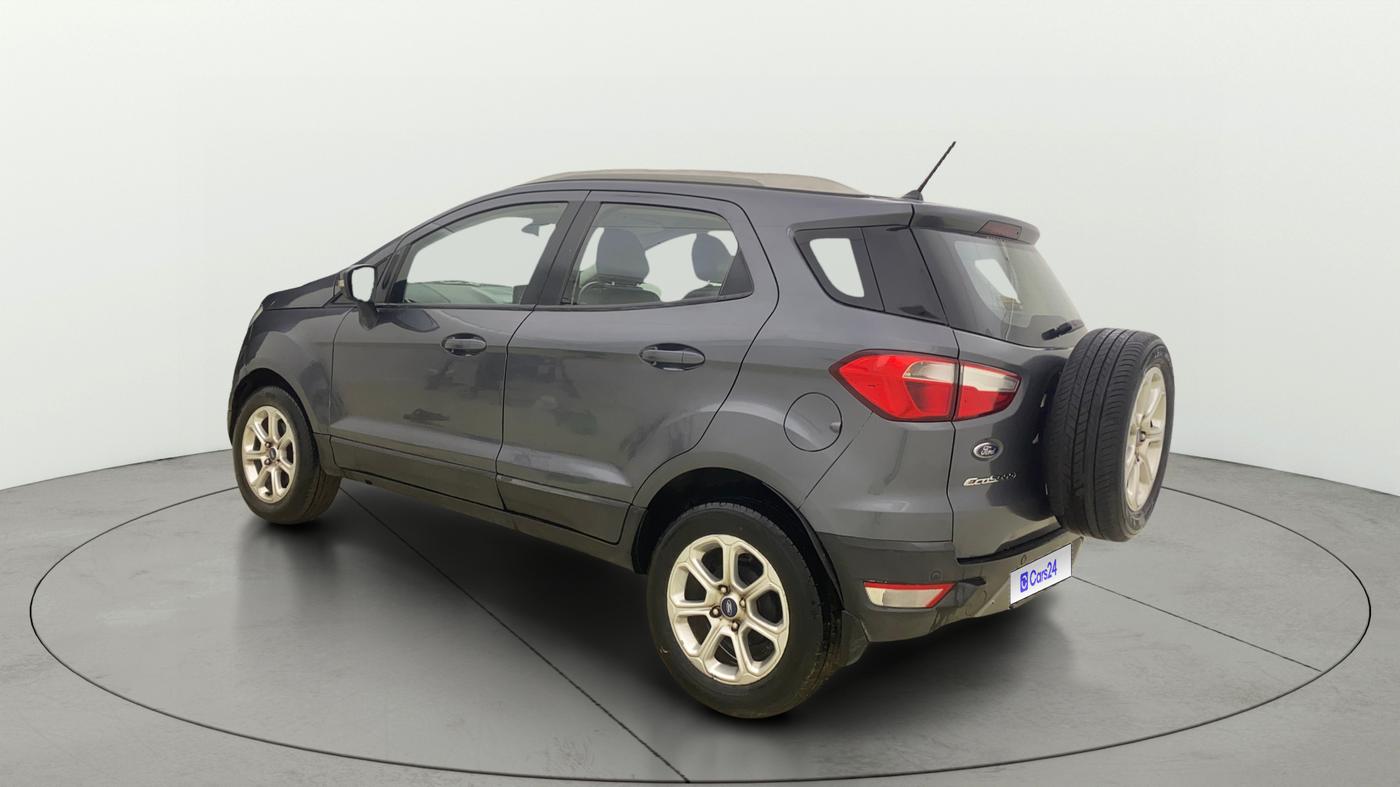 2019 Ford Ecosport TITANIUM + 1.5L PETROL AT, Petrol, Automatic, 83,584 km, Left Back Diagonal