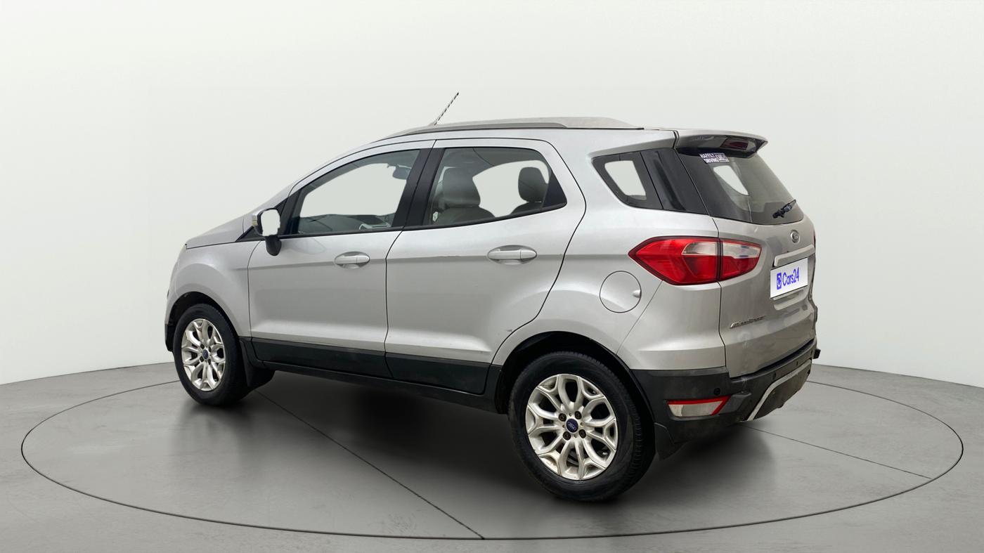 2014 Ford Ecosport TITANIUM 1.5L PETROL AT, Petrol, Automatic, 82,117 km, Left Back Diagonal
