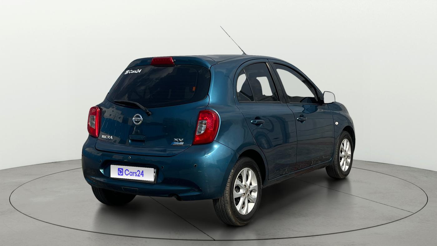 2014 Nissan Micra XV CVT, Petrol, Automatic, 95,069 km, Right Back Diagonal