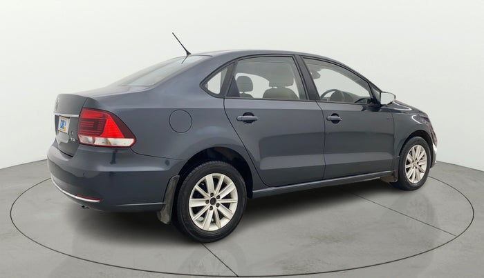 2016 Volkswagen Vento HIGHLINE PETROL AT, Petrol, Automatic, 1,21,165 km, Right Back Diagonal