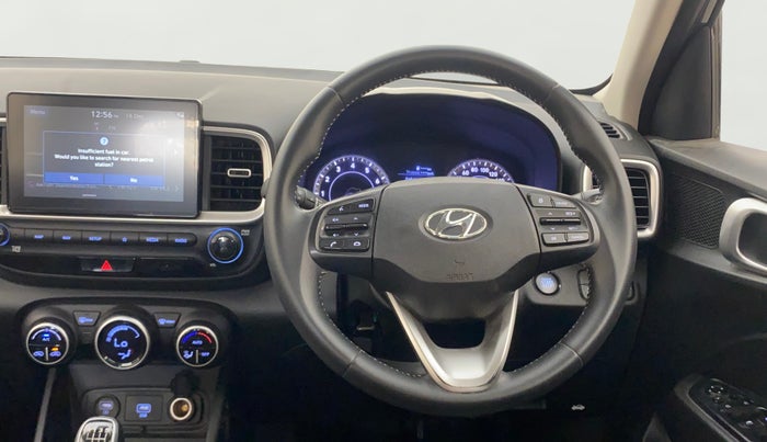 2019 Hyundai VENUE SX 1.0 (O) TURBO, Petrol, Manual, 63,161 km, Steering Wheel Close Up