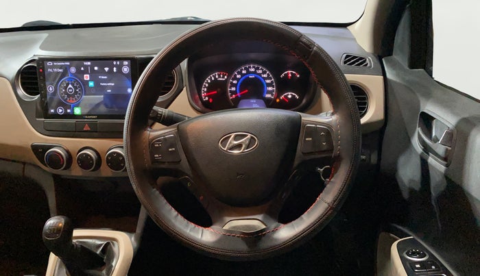 2014 Hyundai Grand i10 MAGNA 1.2 KAPPA VTVT, Petrol, Manual, 78,730 km, Steering Wheel Close Up