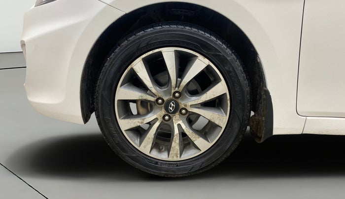 2014 Hyundai Verna FLUIDIC 1.6 VTVT SX, Petrol, Manual, 46,057 km, Left Front Wheel