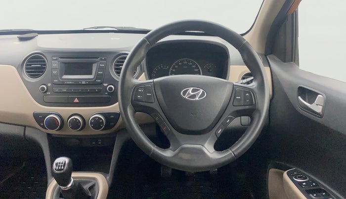 2016 Hyundai Grand i10 ASTA 1.2 KAPPA VTVT, Petrol, Manual, 54,873 km, Steering Wheel Close Up