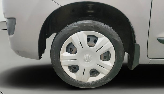 2013 Maruti Wagon R 1.0 VXI, Petrol, Manual, 53,988 km, Left Front Wheel