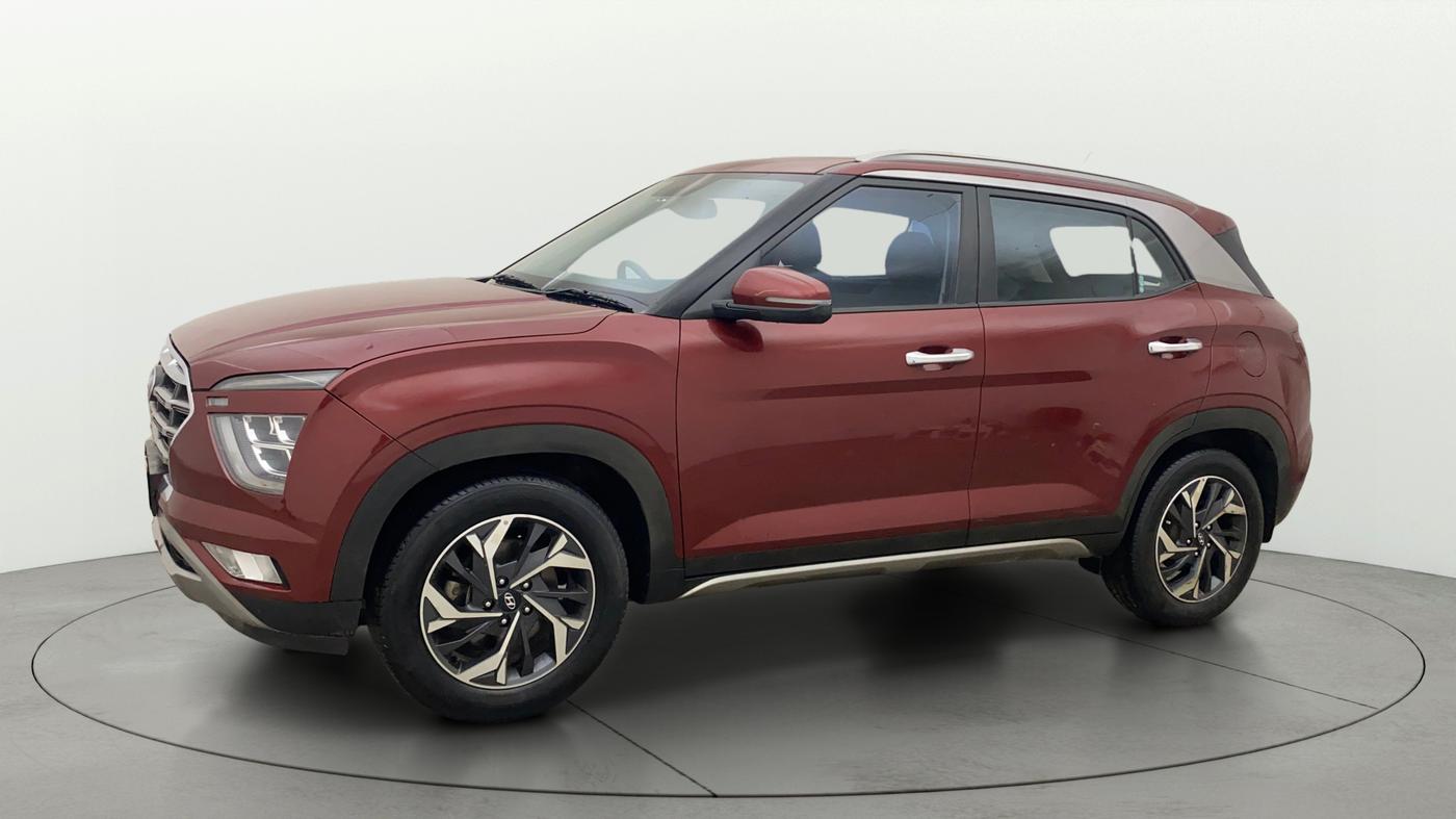 2022 Hyundai Creta SX (O) AT 1.5 DIESEL, Diesel, Automatic, 1,07,294 km, Left Front Diagonal