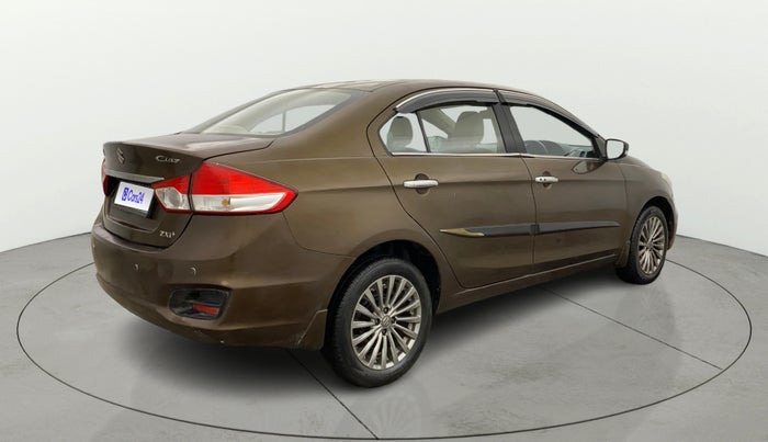 2016 Maruti Ciaz ZXI+, CNG, Manual, 59,334 km, Right Back Diagonal