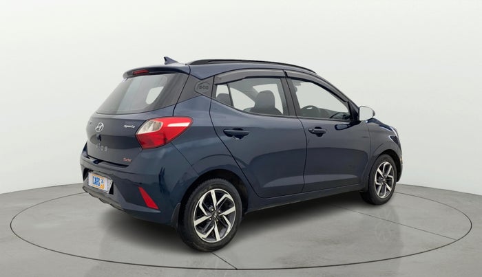 2022 Hyundai GRAND I10 NIOS SPORTZ 1.0 TURBO GDI, Petrol, Manual, 28,609 km, Right Back Diagonal
