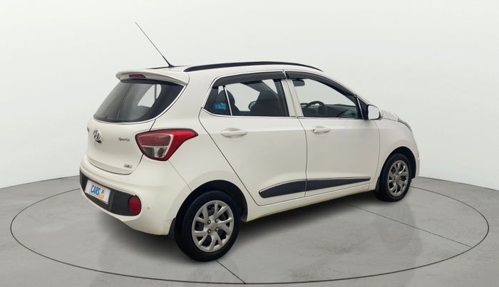 2020 Hyundai Grand i10 SPORTZ 1.2 KAPPA VTVT, Petrol, Manual, 17,111 km, Right Back Diagonal