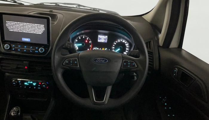 2019 Ford Ecosport TREND 1.5L PETROL, Petrol, Manual, 42,435 km, Steering Wheel Close Up
